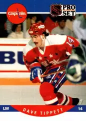 Карточка Tippett/Дэйв Типпетт (Washington Capitals/Вашингтон Кэпиталз) НХЛ/NHL