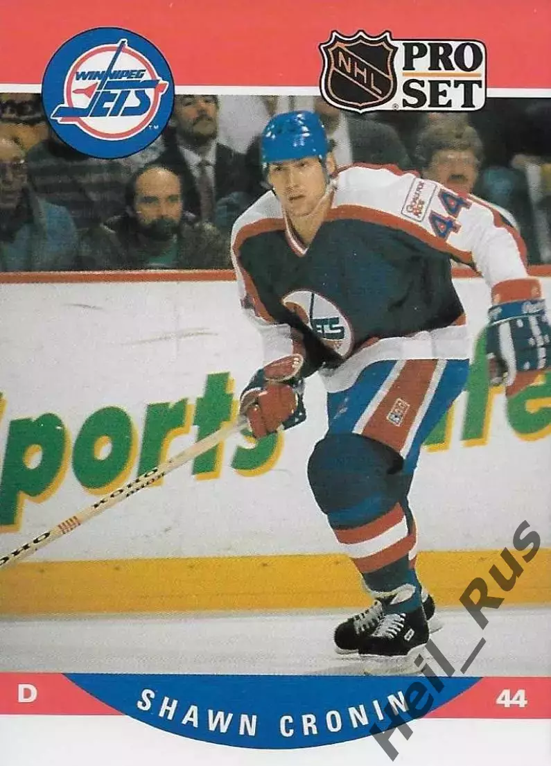 Хоккей. Карточка Shawn Cronin/Шон Кронин (Winnipeg Jets/Виннипег Джетс) НХЛ/NHL
