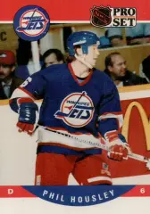 Хоккей. Карточка Phil Housley/Фил Хаусли (Winnipeg Jets/Виннипег Джетс) NHL/НХЛ