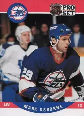 Хоккей. Карточка Mark Osborne/Марк Осборн (Winnipeg Jets/Виннипег Джетс) НХЛ/NHL