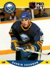 Карточка Darrin Shannon/Дэррин Шэннон (Buffalo Sabres/Баффало Сейбрз) НХЛ/NHL