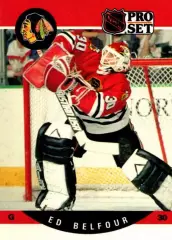 Хоккей Карточка Ed Belfour/Эд Бельфор Chicago Blackhawks/Чикаго Блэкхокс NHL/НХЛ
