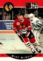 Карточка Mike McNeill/Майкл Макнилл (Chicago Blackhawks/Чикаго Блэкхокс) NHL/НХЛ