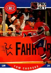 Карточка Tom Chorske/Том Чорски (Montreal Canadiens/Монреаль Канадиенс) НХЛ/NHL