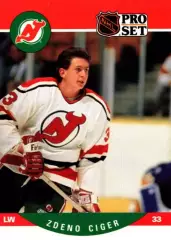 Карточка Zdeno Ciger/Здено Цигер (New Jersey Devils/Нью-Джерси Девилз) НХЛ/NHL