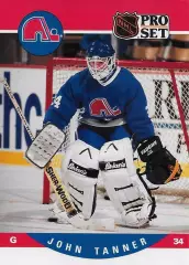 Хоккей. Карточка John Tanner/Джон Таннер Quebec Nordiques/Квебек Нордикс НХЛ/NHL