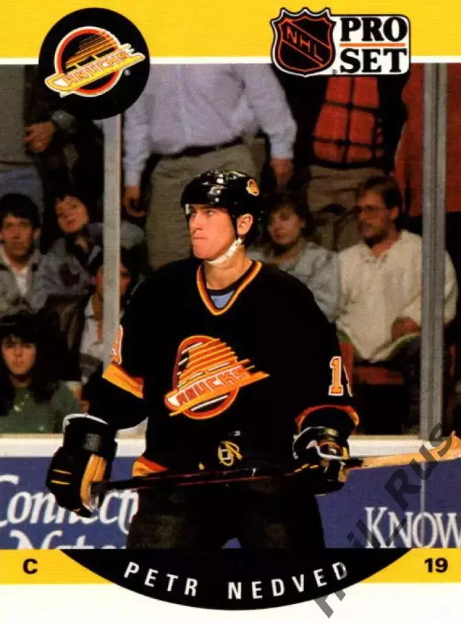Карточка Petr Nedved/Петр Недвед (Vancouver Canucks/Ванкувер Кэнакс) NHL/НХЛ