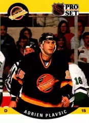 Карточка Adrien Plavsic/Адриан Плавшич Vancouver Canucks/Ванкувер Кэнакс NHL/НХЛ