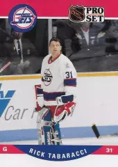 Карточка Rick Tabaracci/Рик Табараччи (Winnipeg Jets/Виннипег Джетс) НХЛ/NHL