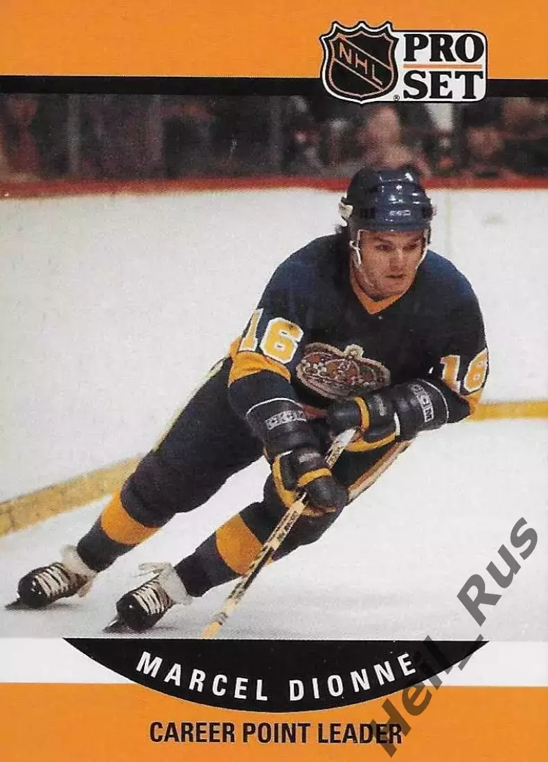 Карточка M. Dionne/Марсель Дионн (Los Angeles Kings/Лос-Анджелес Кингз) НХЛ/NHL