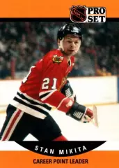 Карточка Stan Mikita / Стэн Микита (Chicago Blackhawks/Чикаго Блэкхокс) НХЛ/NHL