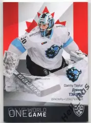 Хоккей. Карточка Дэнни Тэйлор (Канада/Динамо Минск) КХЛ/KHL сезон 2021/22 SeReal