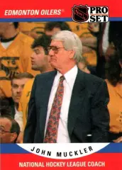 Карточка тренер John Muckler/Джон Маклер Edmonton Oilers/Эдмонтон Ойлерз НХЛ/NHL
