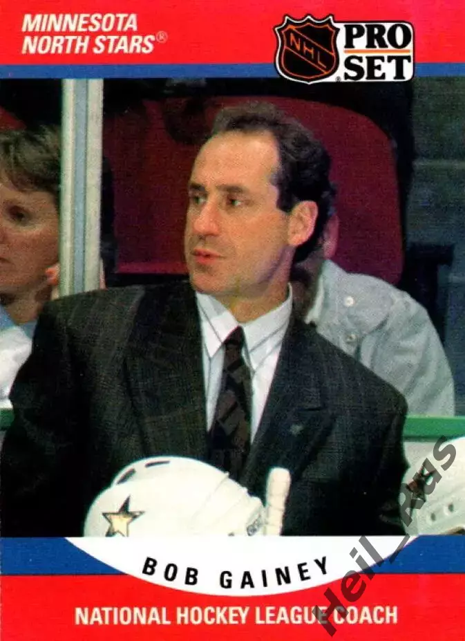 Карточка тренер Bob Gainey/Боб Гейни (Minnesota North Stars/Миннесота) НХЛ/NHL