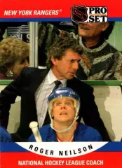 Карточка тренер Роджер Нельсон (New York Rangers/Нью Йорк Рейнджерс) НХЛ/NHL