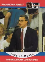 Карточка тренер Пол Холмгрен (Philadelphia Flyers/Филадельфия Флайерз) НХЛ/NHL