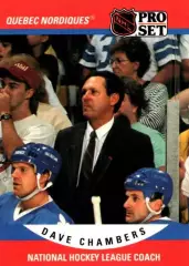 Карточка тренер Chambers/Дэйв Чемберс (Quebec Nordiques/Квебек Нордикс) НХЛ/NHL