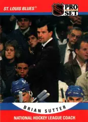 Карточка тренер Brian Sutter/Брайан Саттер St Louis Blues/Сент-Луис Блюз НХЛ/NHL
