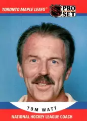 Карточка тренер Tom Watt/Том Уотт Toronto Maple Leafs/Торонто Мейпл Лифс НХЛ/NHL