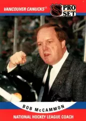 Карточка тренер McCammon/Боб Маккаммон Vancouver Canucks/Ванкувер Кэнакс НХЛ/NHL