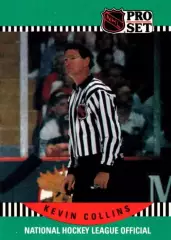 Хоккей. Карточка Referee/Linesman/Судья Kevin Collins/Кевин Коллинз НХЛ/NHL