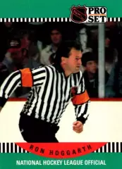 Хоккей. Карточка Referee/Linesman/Судья Ron Hoggarth/Рон Хоггарт НХЛ/NHL