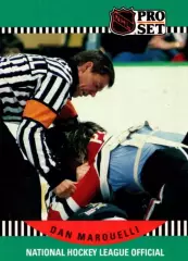 Хоккей. Карточка Referee/Linesman/Судья Dan Marouelli/Дэн Маруэлли НХЛ/NHL