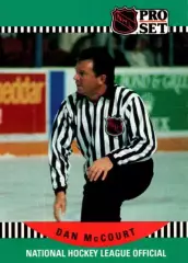 Хоккей. Карточка Referee/Linesman/Судья Danny McCourt/Дэнни Маккорт НХЛ/NHL