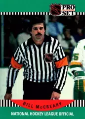 Хоккей. Карточка Referee/Linesman/Судья Bill McCreary/Билл Маккрири НХЛ/NHL