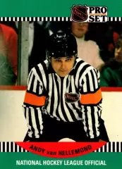 Карточка Referee/Linesman/Судья Andy van Hellemond/Энди Ван Хеллемонд НХЛ/NHL