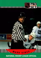Хоккей. Карточка Referee/Linesman/Судья Mark Vines/Марк Вайнс НХЛ/NHL