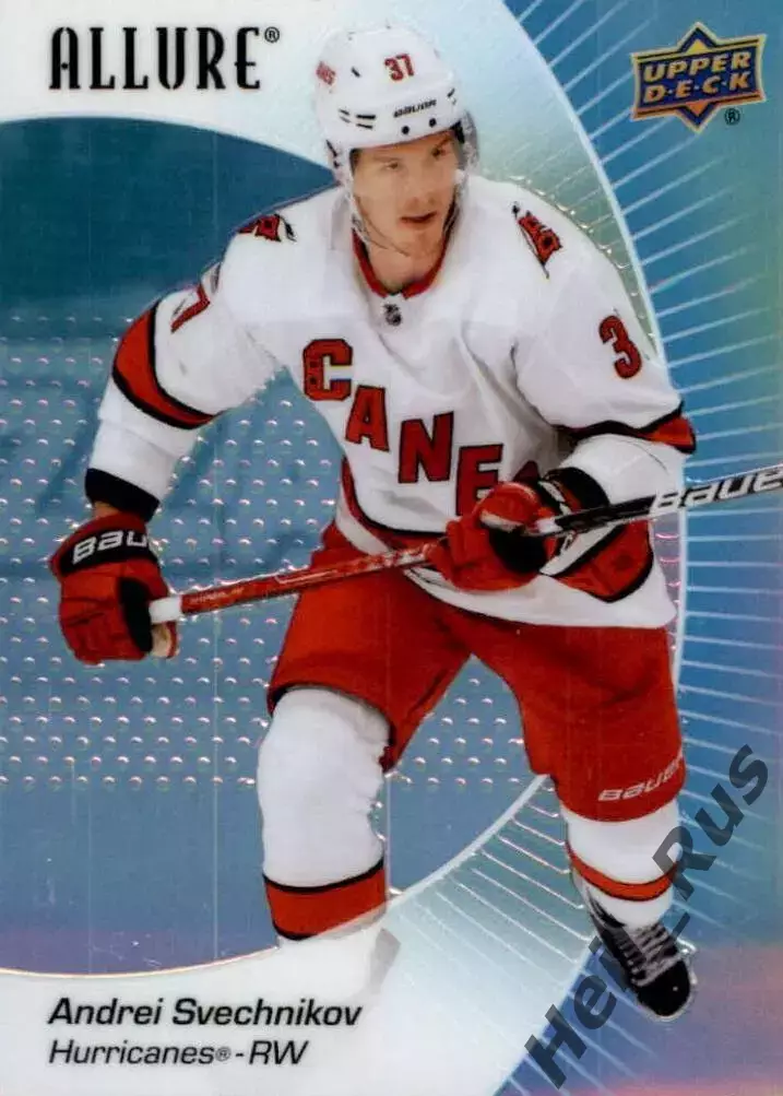 Хоккей; Карточка Андрей Свечников Carolina Hurricanes/Каролина, Ак Барс НХЛ NHL