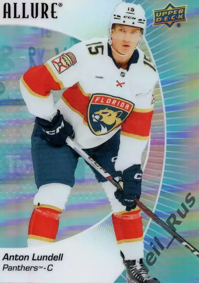 Карточка Anton Lundell/Антон Лунделль (Florida Panthers/Флорида Пантерз) НХЛ-NHL