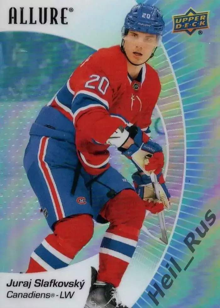 Карточка Juraj Slafkovsky/Юрай Слафковский (Montreal Canadiens/Монреаль) NHL НХЛ