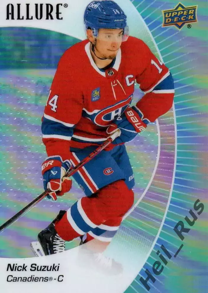 Карточка Nick Suzuki/Ник Сузуки (Montreal Canadiens/Монреаль Канадиенс) НХЛ/NHL