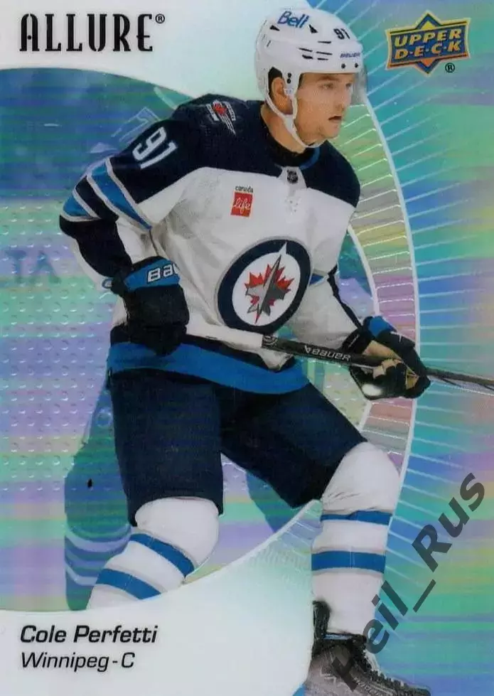 Хоккей Карточка Cole Perfetti/Коул Перфетти Winnipeg Jets/Виннипег Джетс NHL/НХЛ
