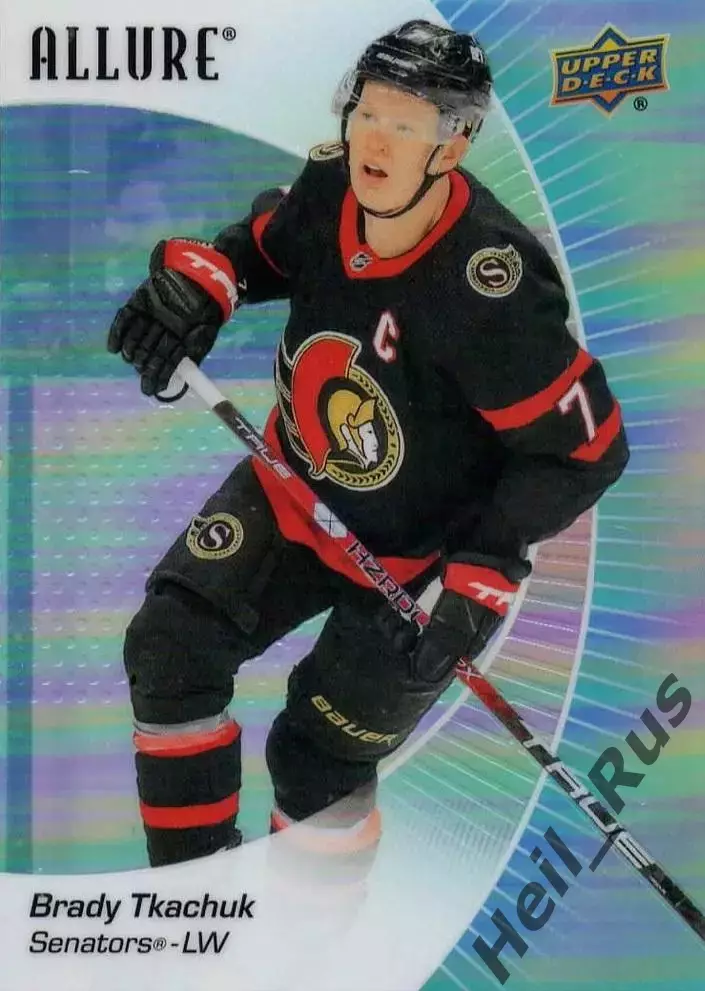 Карточка Brady Tkachuk/Брэди Ткачук (Ottawa Senators/Оттава Сенаторз) НХЛ / NHL