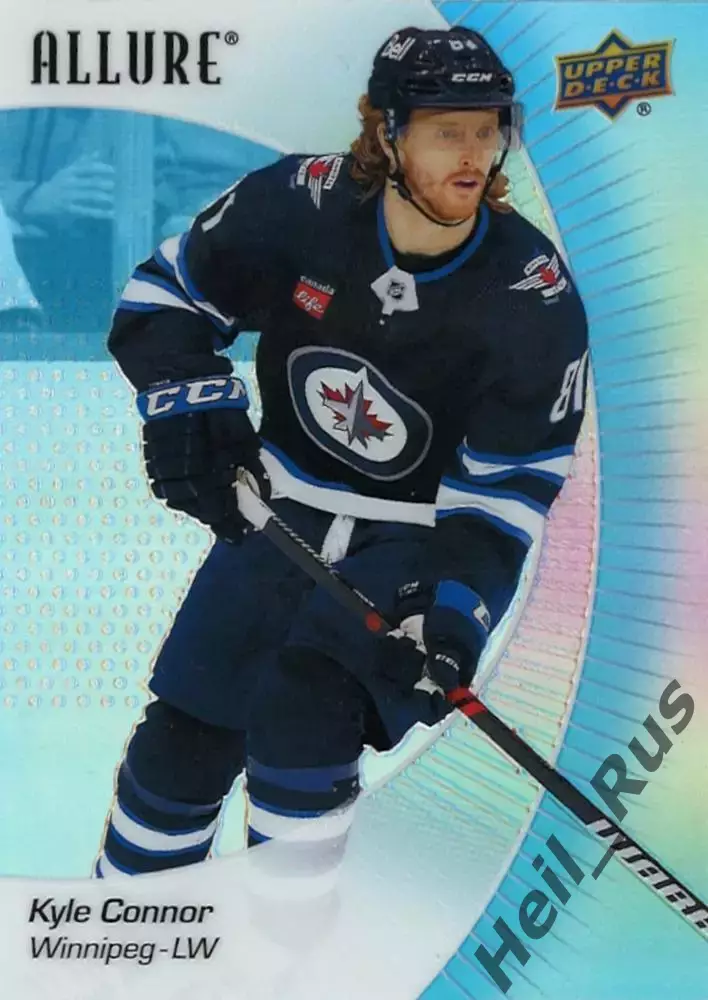 Хоккей Карточка Kyle Connor/Кайл Коннор (Winnipeg Jets/Виннипег Джетс) НХЛ / NHL