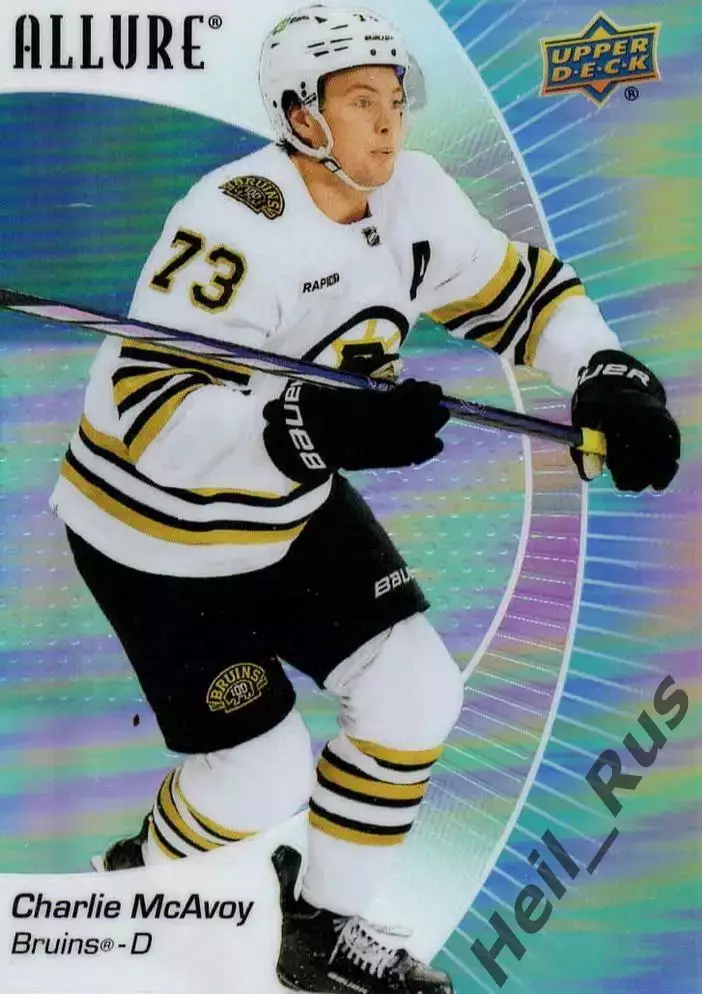 Хоккей Карточка Charlie McAvoy/Чарли Макэвой Boston Bruins-Бостон Брюинз НХЛ NHL