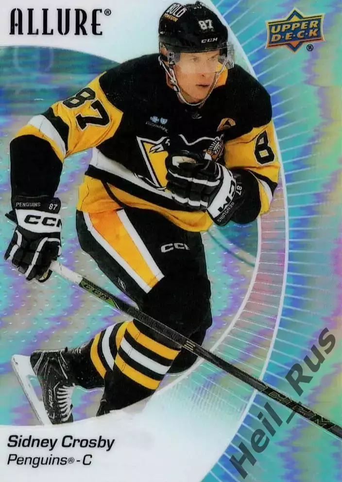 Карточка S. Crosby/Сидни Кросби (Pittsburgh Penguins/Питтсбург Пингвинз) НХЛ/NHL
