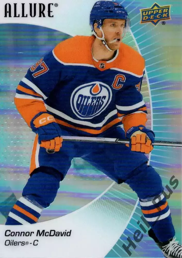 Карточка Connor McDavid/Коннор Макдэвид Edmonton Oilers/Эдмонтон Ойлерз, НХЛ/NHL