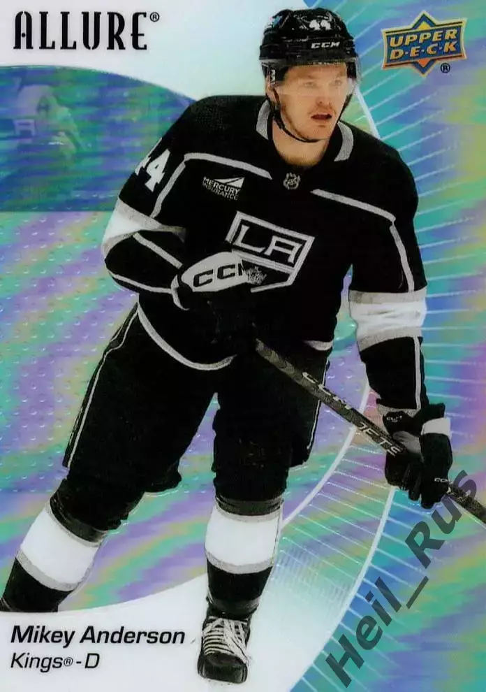 Карточка Anderson/Мики Андерсон (Los Angeles Kings/Лос-Анджелес Кингз) НХЛ/NHL
