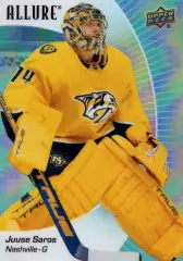 Карточка Juuse Saros/Юусе Сарос (Nashville Predators/Нэшвилл Предаторз) НХЛ/NHL