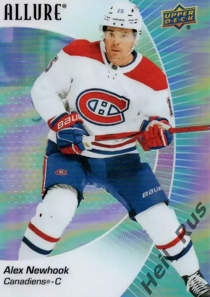 Карточка Alex Newhook/Алекс Ньюхук Montreal Canadiens/Монреаль Канадиенс НХЛ/NHL