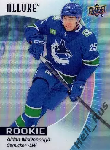 Карточка Aidan McDonough/Эйдан Макдоноу (Vancouver Canucks/Ванкувер) НХЛ/NHL