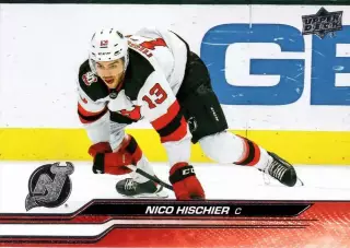 Карточка Nico Hischier/Нико Хишир (New Jersey Devils/Нью-Джерси Девилз) NHL НХЛ
