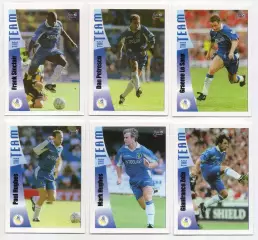 Футбол. 12 карточек Chelsea/Челси 1998