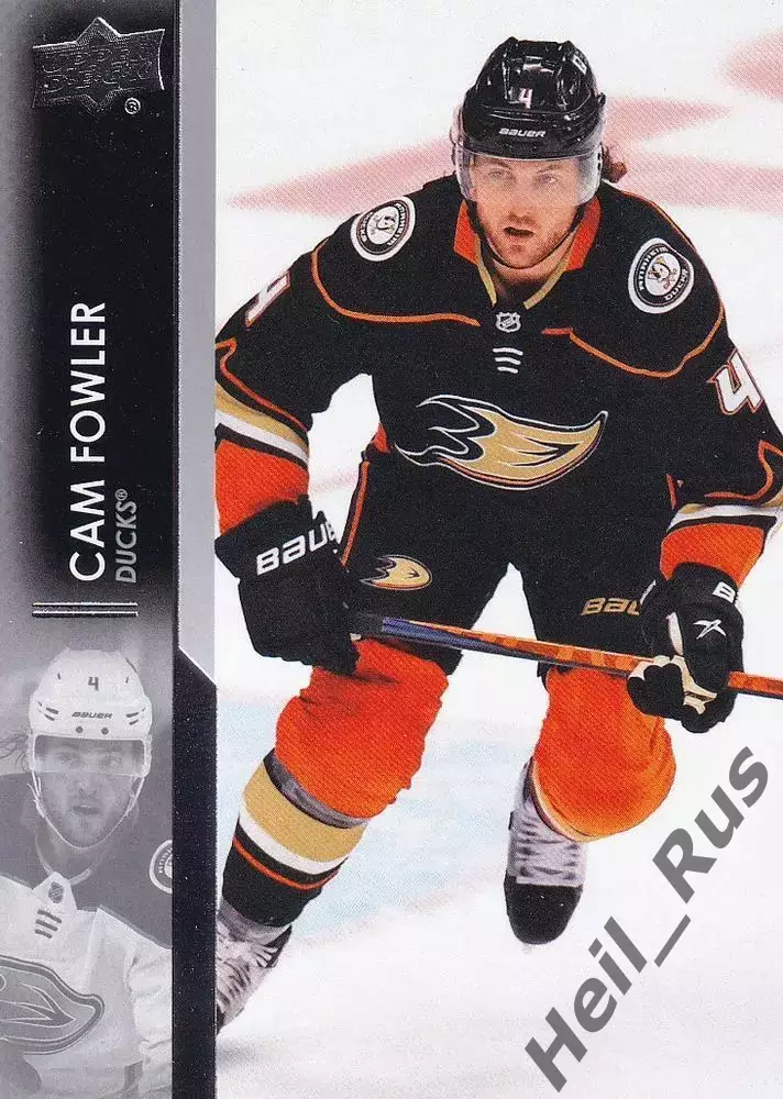 Хоккей. Карточка Cam Fowler / Кэм Фаулер (Anaheim Ducks/Анахайм Дакс) НХЛ / NHL