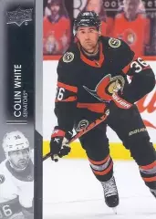 Хоккей; Карточка Colin White/Колин Уайт Ottawa Senators/Оттава Сенаторз НХЛ/NHL