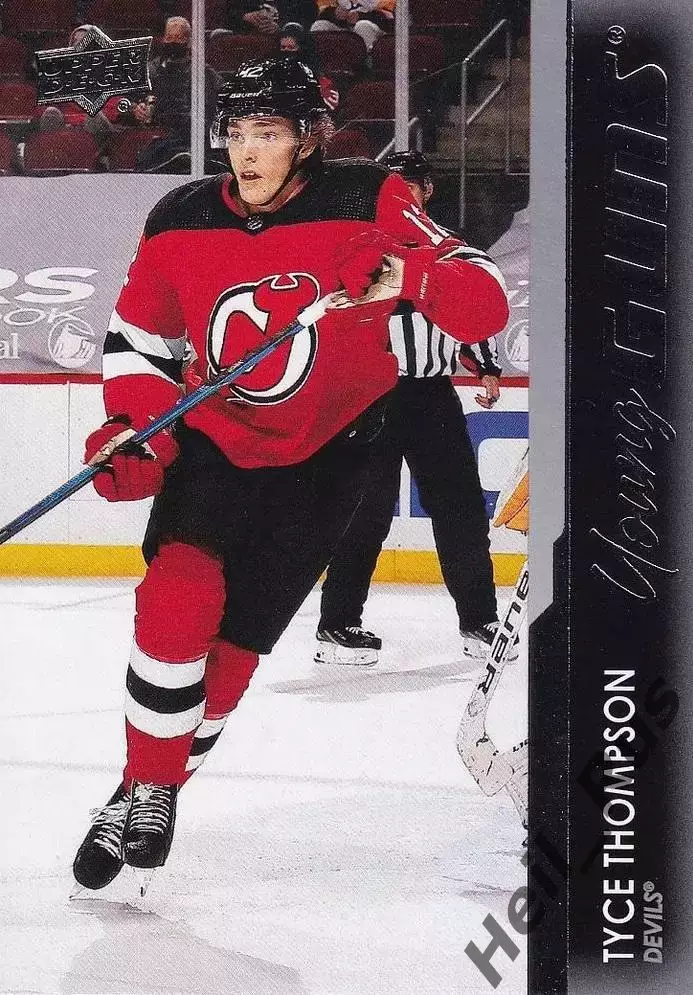 Карточка Тайс Томпсон (New Jersey Devils/Нью-Джерси Девилз, Барыс) NHL/НХЛ/КХЛ